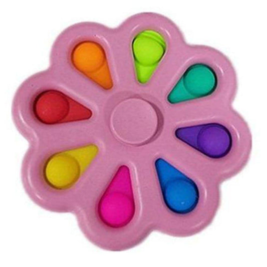 Juguete Spinner Con 8 Pop It Fidget
