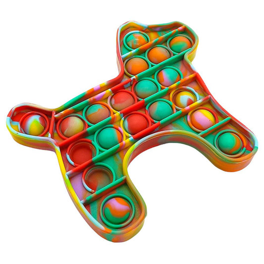 Pop It Fidget Perro Tie Dye Expression