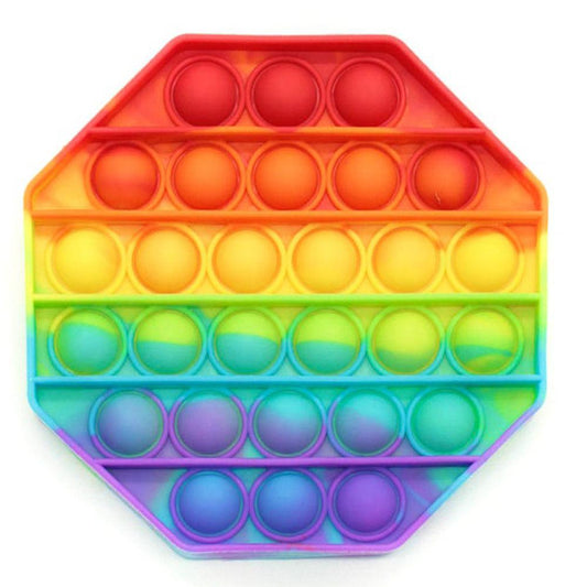 Juguete Pop It Fidget Octágono Multicolor
