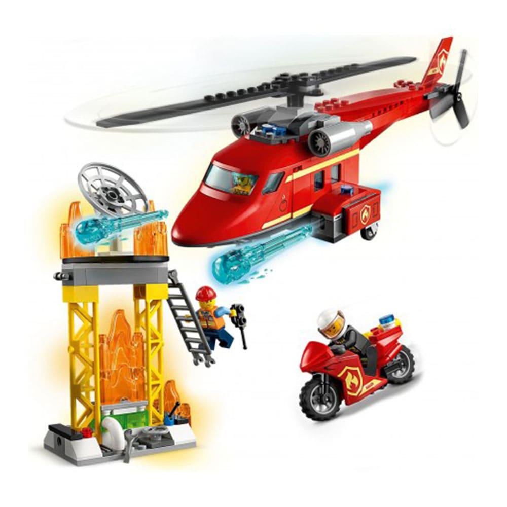 Bloques Helicóptero Rescate Lego City
