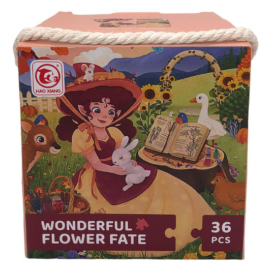 Rompecabezas Star Toys Wonderful Flower Fate 36 Piezas