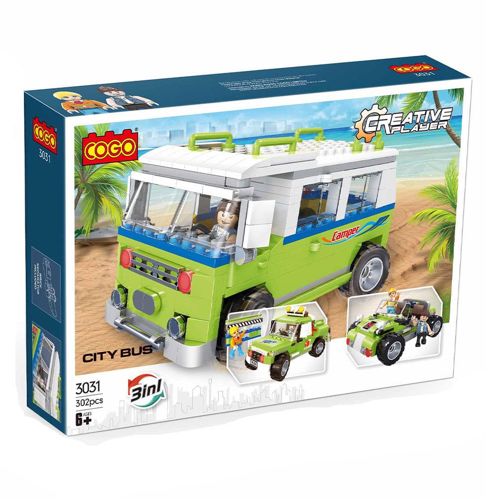 Bloques Cogo Autobús de 302 Piezas