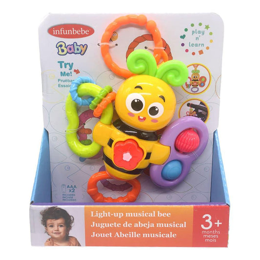 Abeja Musical Infunbebe Con Luces y Sonidos