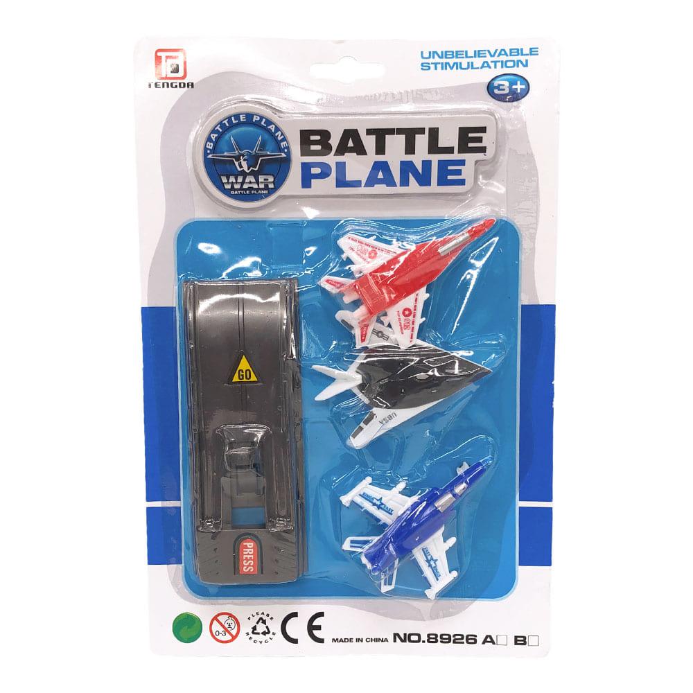 Aviones Battle Plane C/Lanzador X 3