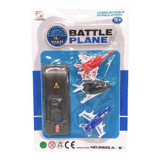 Aviones Battle Plane C/Lanzador X 3