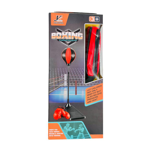Pera Boxeador Huda Con Base y Guantes