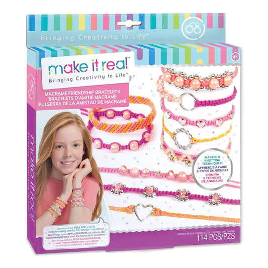 Set Para Crear Pulseras de Macramé Make It Real