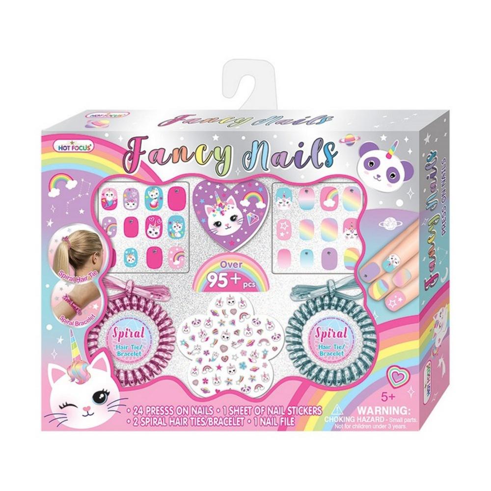 Juego de Uñas Hot Focus Cat C/Accesorios