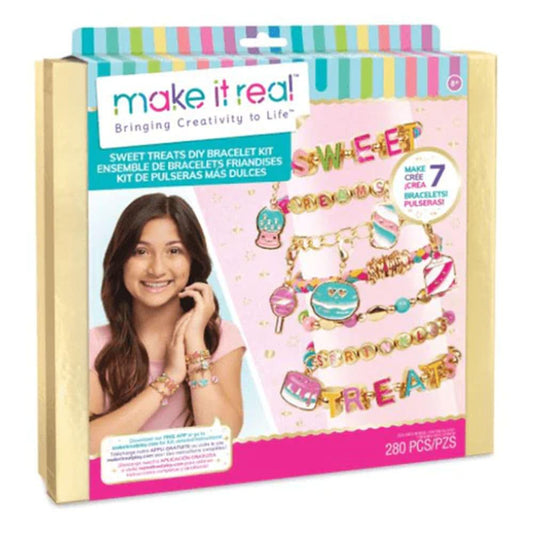Juego Crea Pulsera MAke It Real Sweet Treats Diy