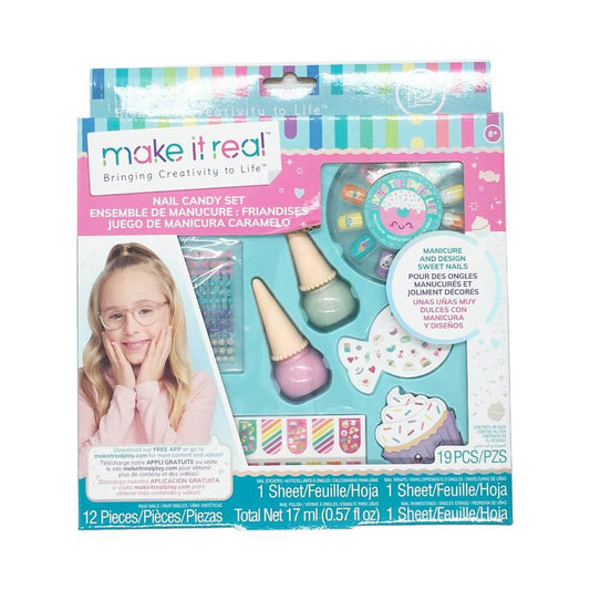 Juego De Manicura Caramelo Make It Real