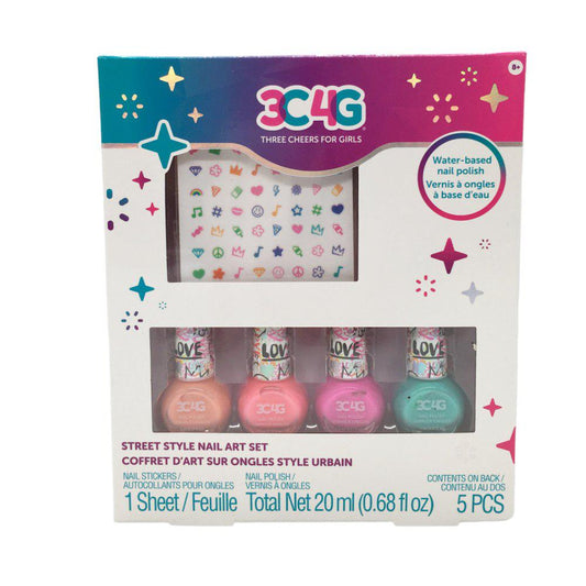 Juego Pintauñas Graffiti y Accesorios