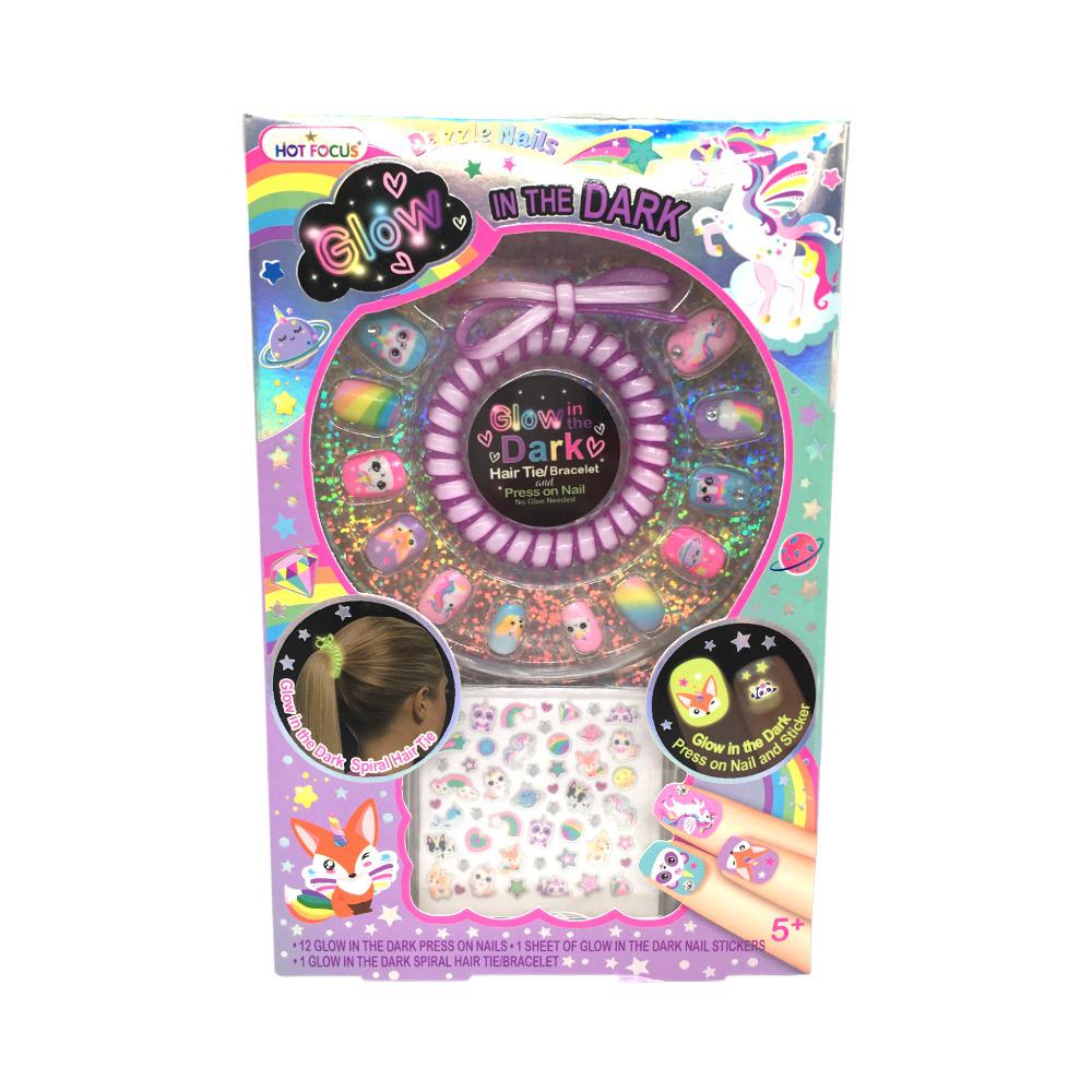 Uñas Hot Focus Con Accesorios