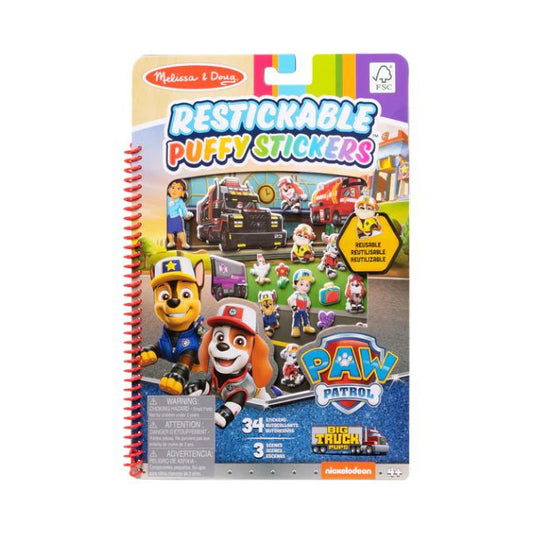 Set De Pegatinas Melissa & Doug Esponjosas De Paw Patrol