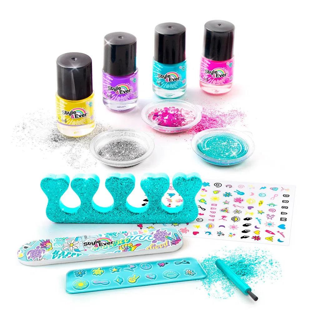 Kit Decorador Para Uñas Style 4 Ever Glitter