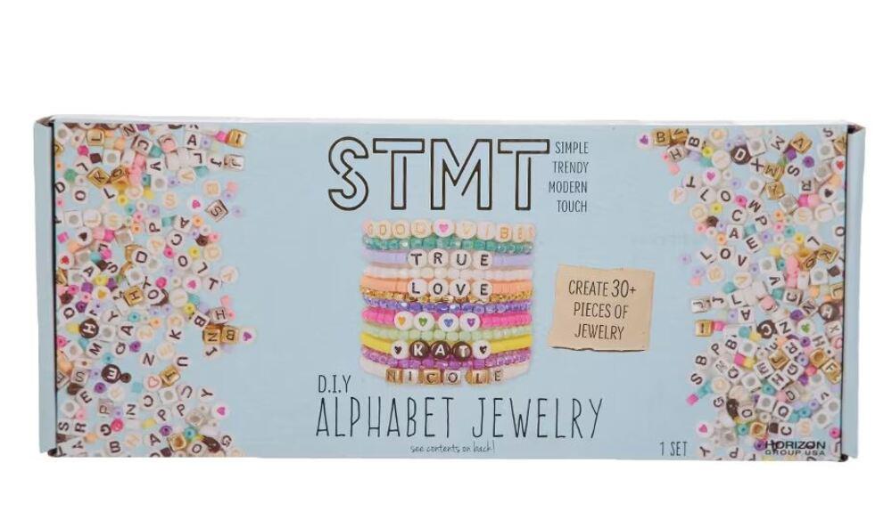 Set Para Crear Pulseras STMT Abecedario