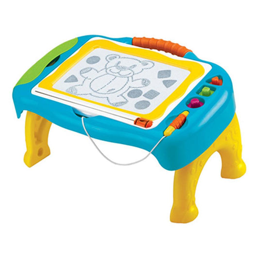Mesa Portátil Crayola Con Tablero Magnético y Pizarra