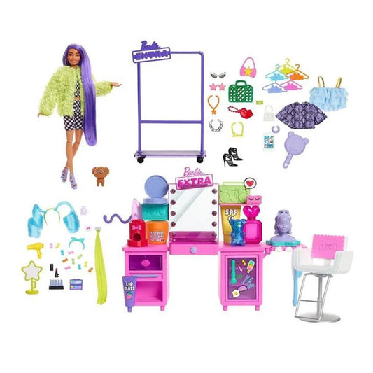 Muñeca Barbie Extra Tocador Fashion
