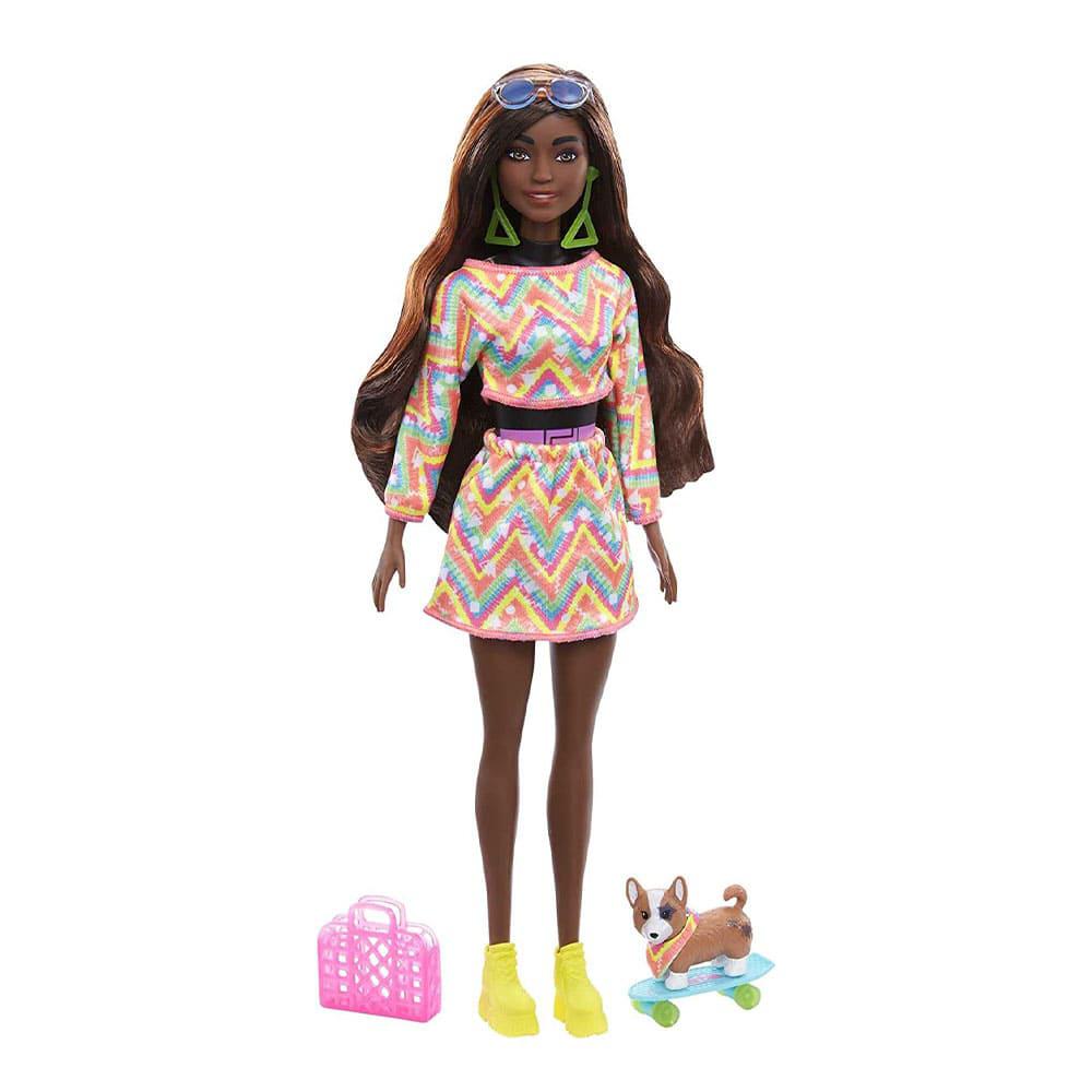 Muñeca Barbie Color Reveal Neón Tie Dye - Surtido