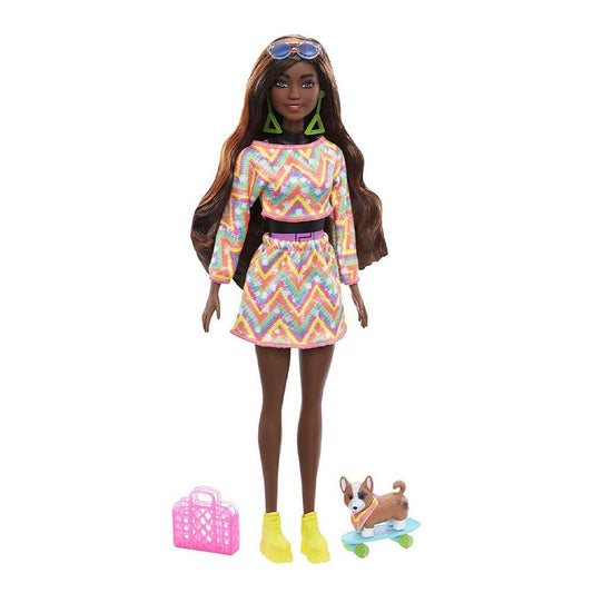 Muñeca Barbie Color Reveal Neón Tie Dye - Surtido