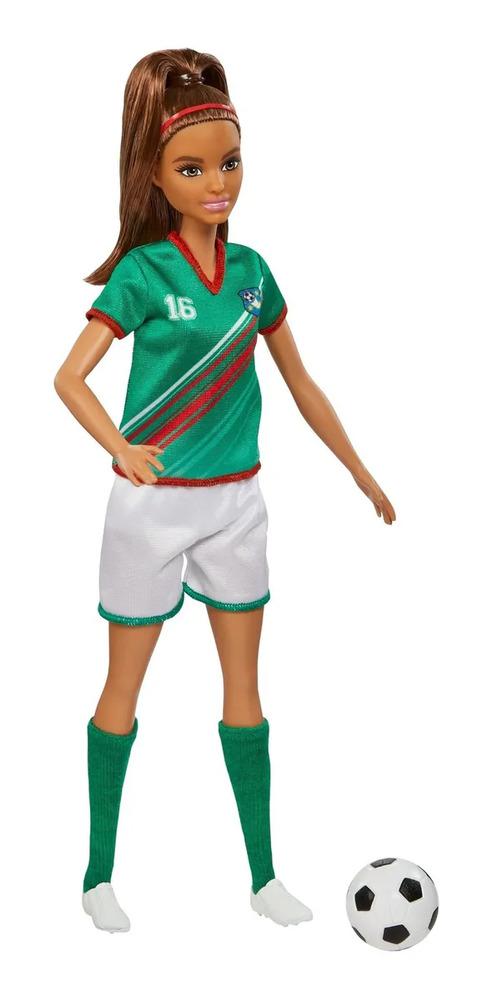Muñeca Barbie Entrenadora de Futbol