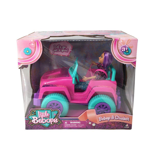 Muñeca Little Bebops Fashions Con Vehículo 10.5"