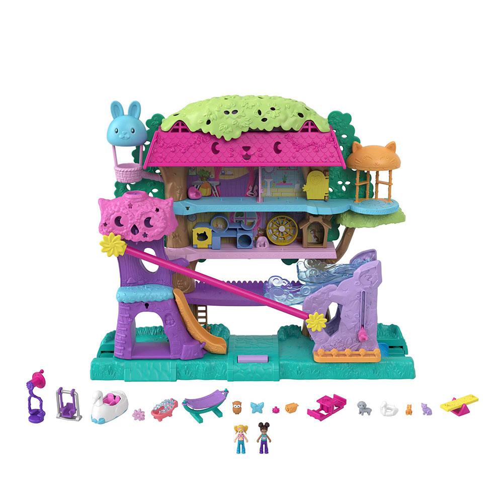 Polly Pocket Casa de Aventuras Del Árbol Pollyville