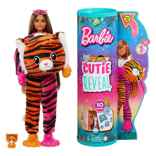 Muñeca Barbie Cutie Reveal Animales de la Jungla - Surtido