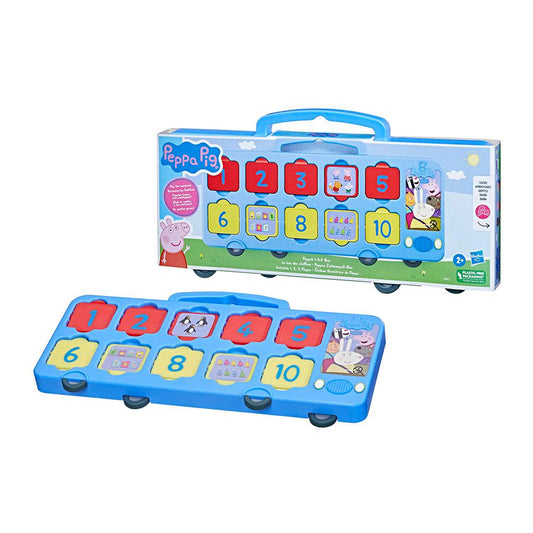 Juego Didáctico Autobús Peppa Pig 1-2-3
