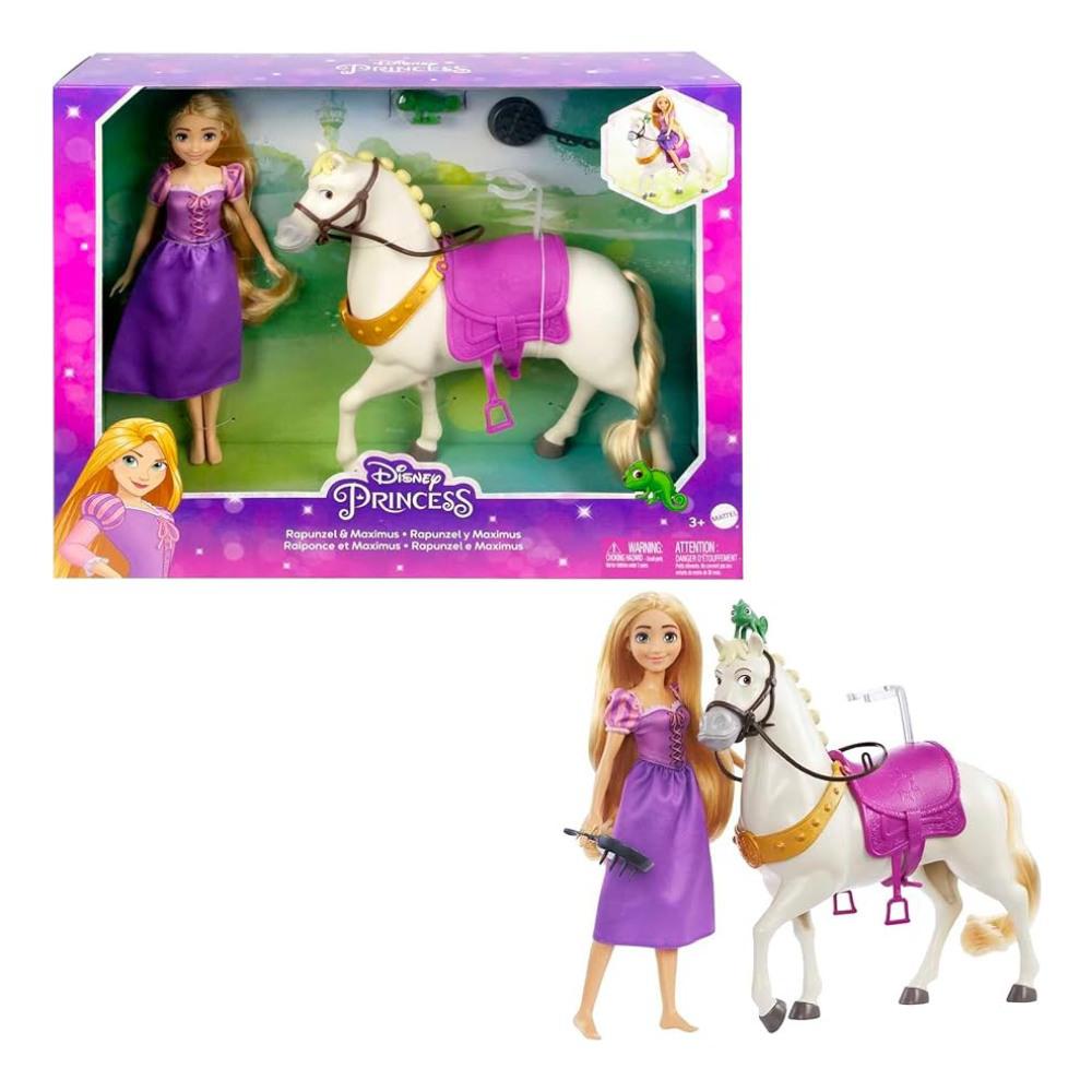 Disney Princess Muñeca Rapunzel & Maximus Playset