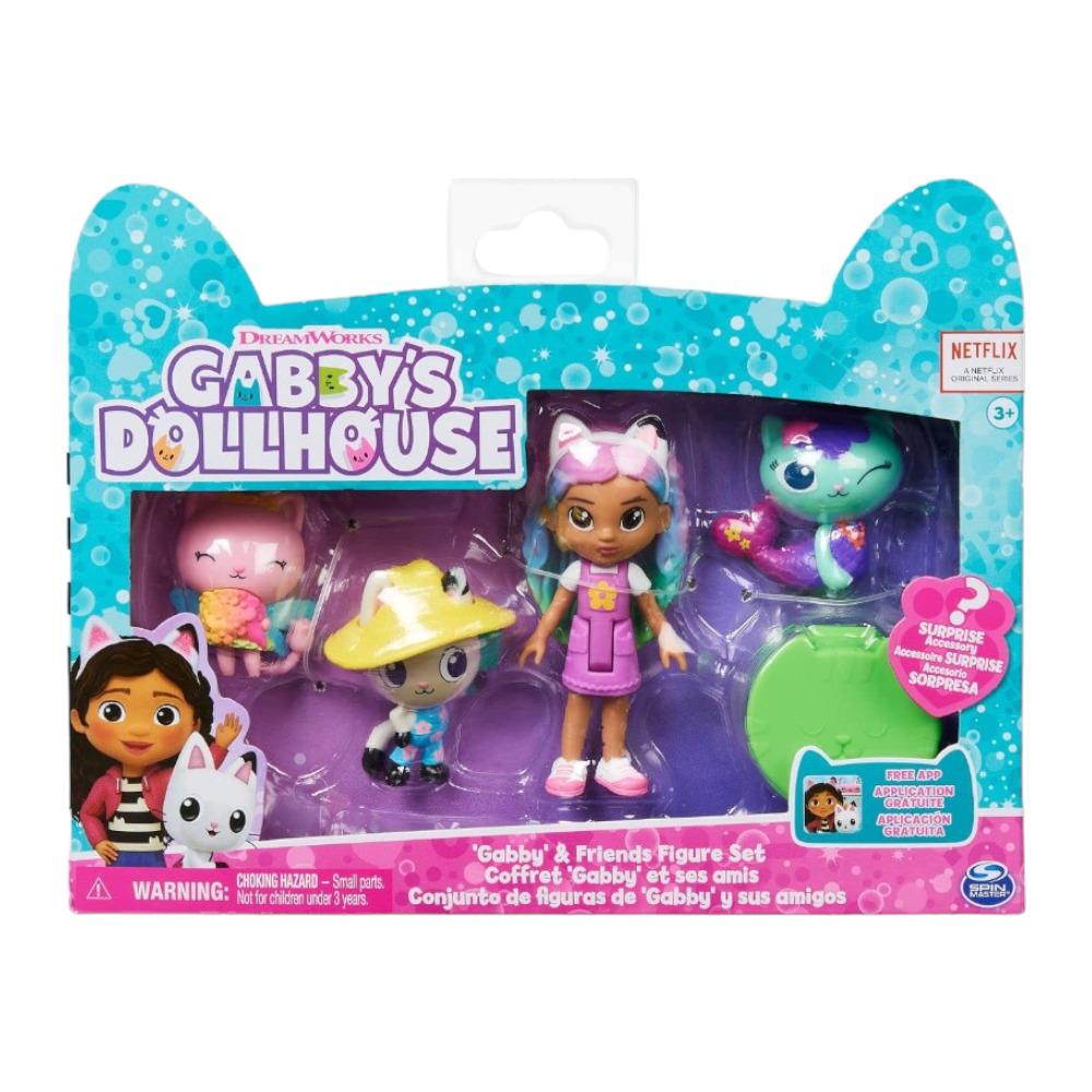 Juego Conjunto de Figuras Amigos Gabbys Dollhouse