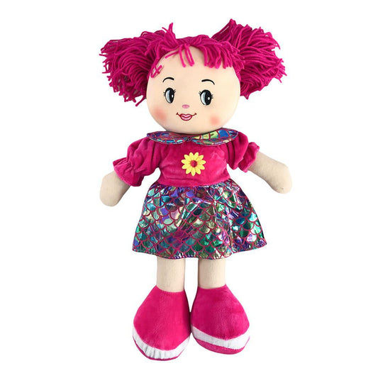 Muñeca de Trapo Flor Amarilla Bairong 20'' - Surtida