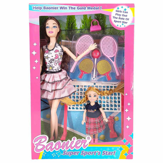 Muñeca Xing Bing Baonier Maestra de Tenis