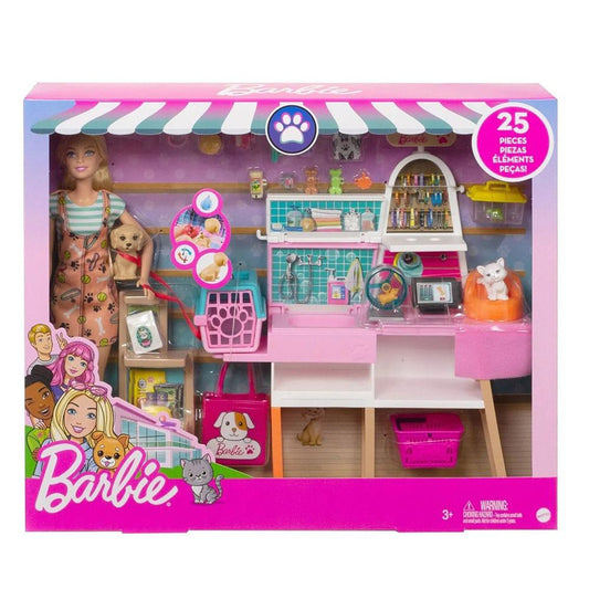 Muñeca Barbie Tienda de Mascota