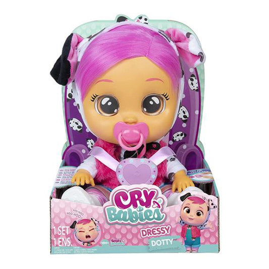 Muñeca Cry Babies Dressy Dotty
