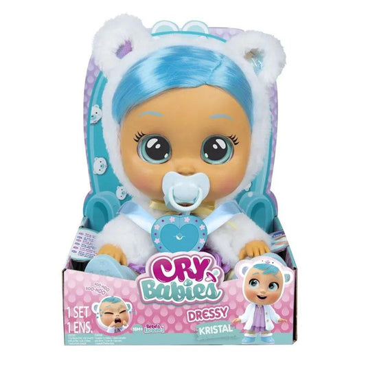 Muñeca Cry Babies Dressy Exclusiva Kristal