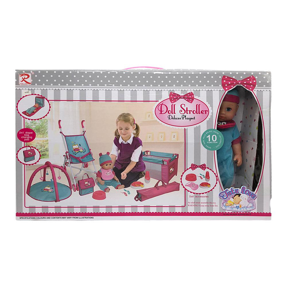 Muñeca Bebé Deluxe Tutu Love Con Accesorios