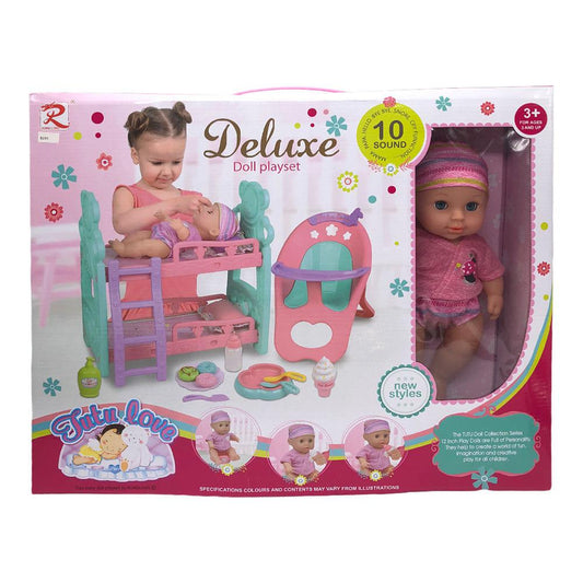 Muñeca Bebé Tutu Love Con Accesorios