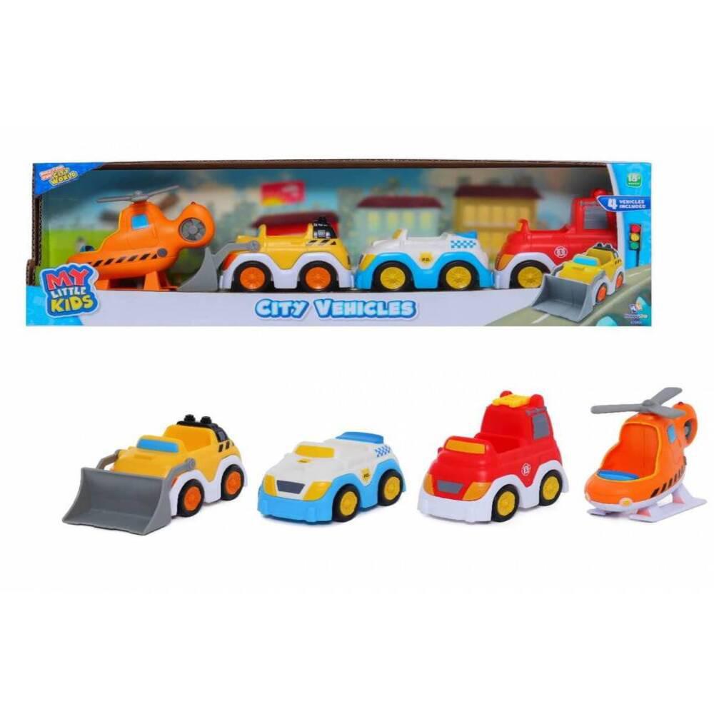 Set de Vehículos My Little Kids 4 Piezas