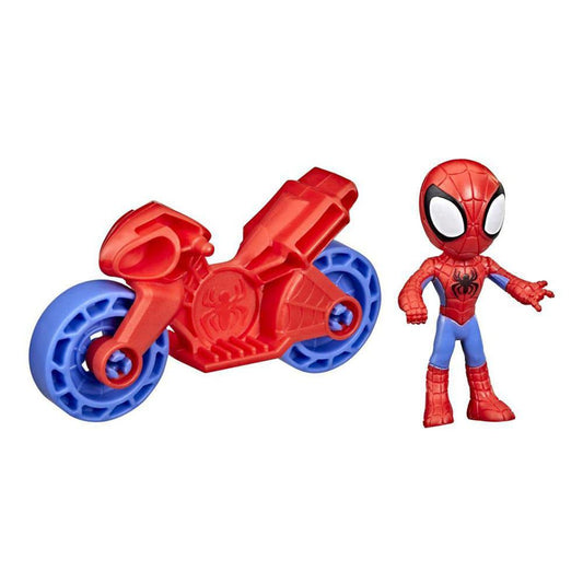 Figura Spidey An Amazing Friend Con Moto - Surtido