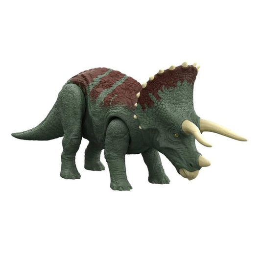 Dinosaurio Triceratops Ruge y Ataca