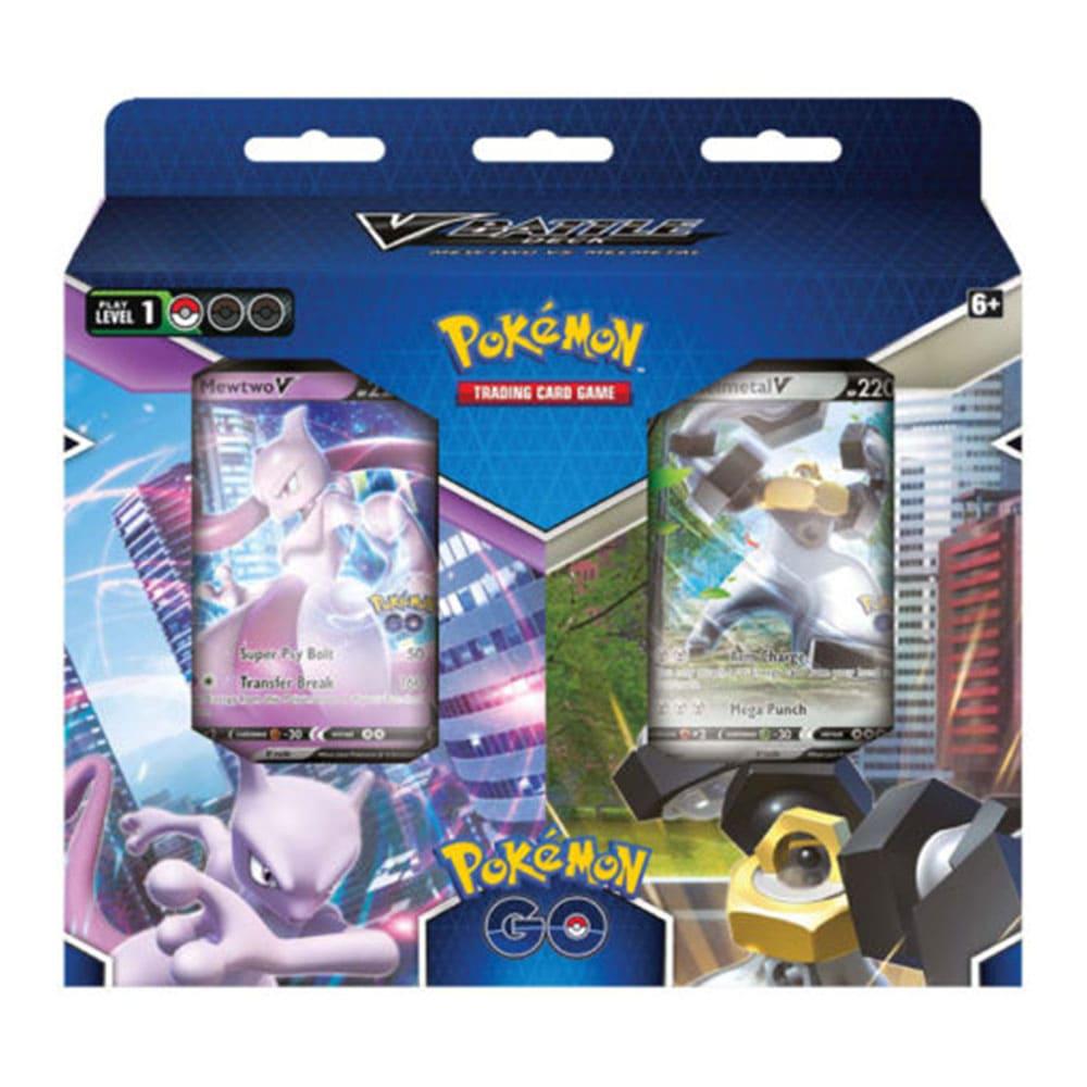 Caja Pokémon Go V Battle Deck Mewtwo V vs Melmetal V