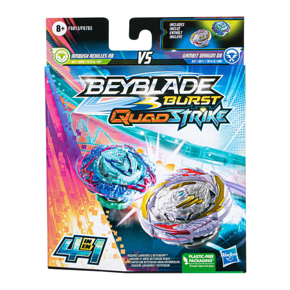 Beyblade Burst Quadstrike 2 Piezas - Surtido