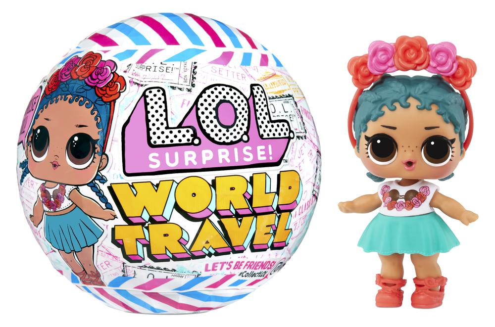 Muñeca Lol Surprise World Travel - Surtido