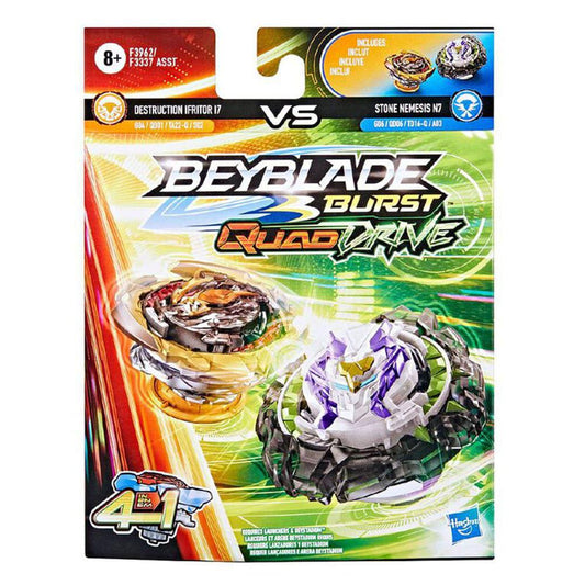 Beyblade Burst Quad Drive Paquete de 2 Piezas - Surtido