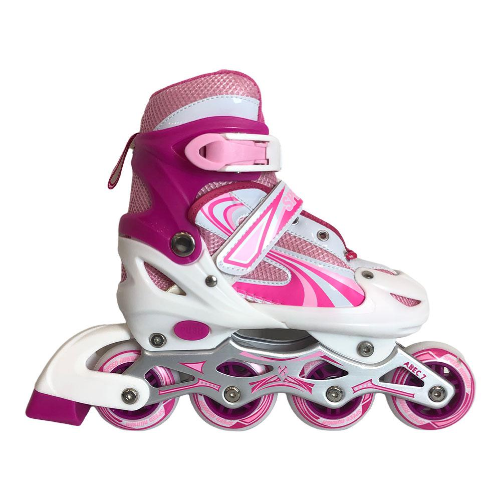 Patines en Línea de Cuatro Ruedas Ajustable Talla 35 - 38 - Surtido