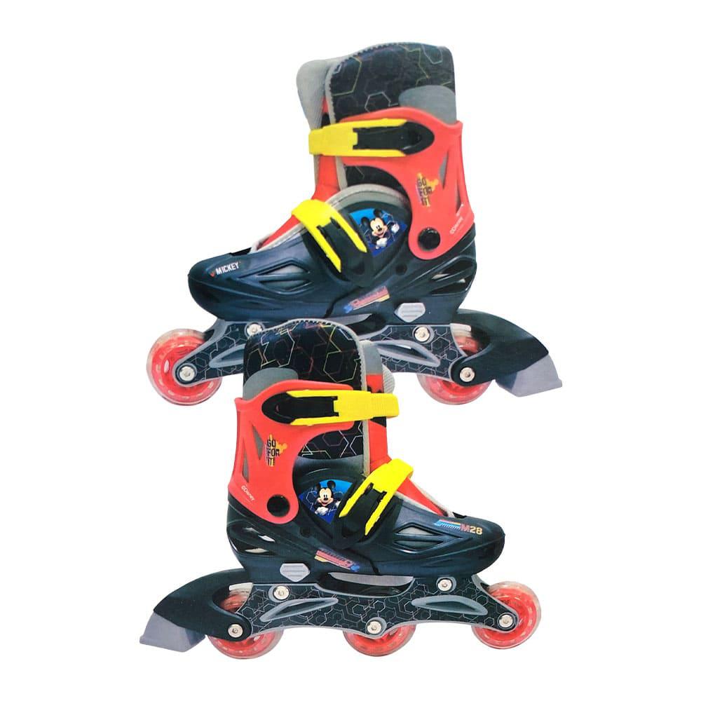 Patines en Línea Mickey Mouse Talla 35 - 38