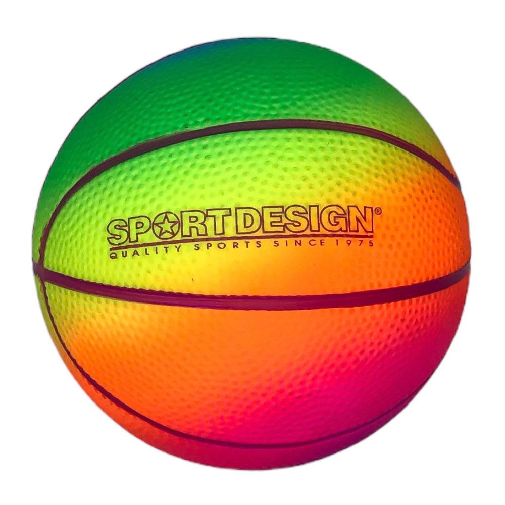 Balón de Basket Sport Desing Rainbow Vinyl 6"