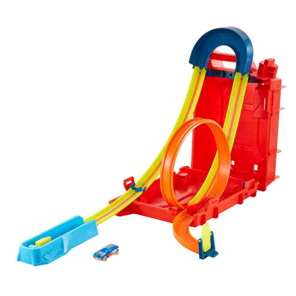 Pista Hot Wheels Caja de Acrobacias Extrema