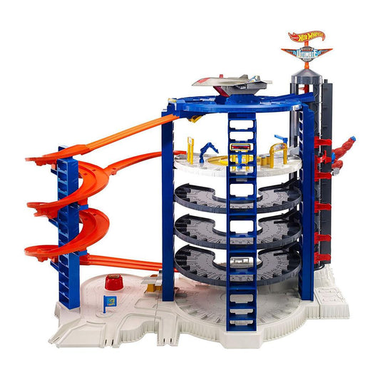 Pista de Hot Wheels Garage Super Ultimate