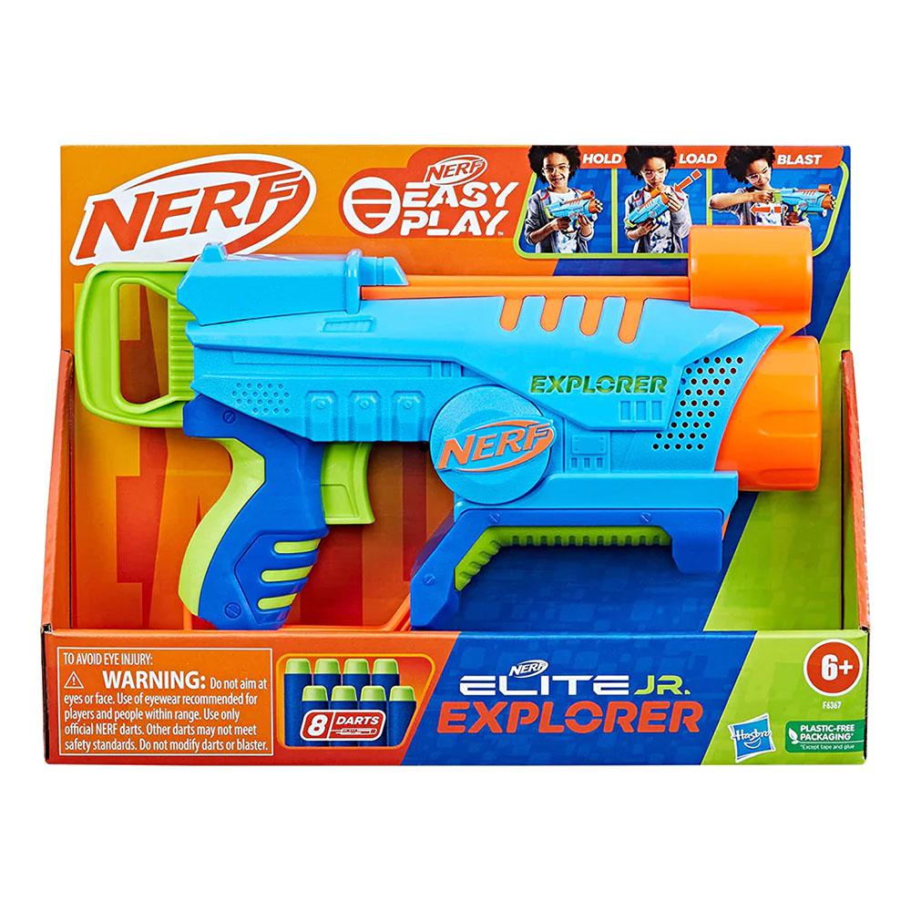Lanzador Nerf Elite Easy-Play Jr Explorer